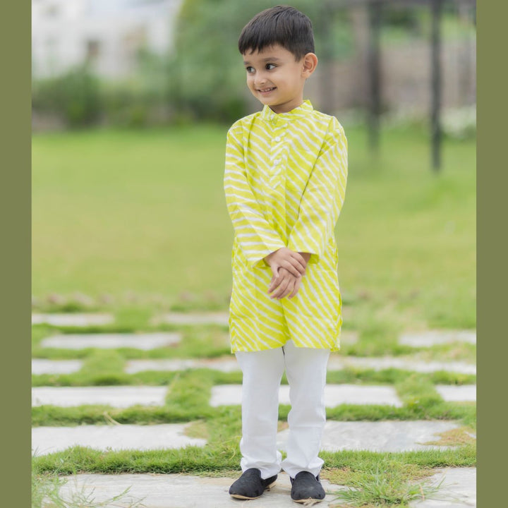 Lahariya Print Kurta Pajama for Boys