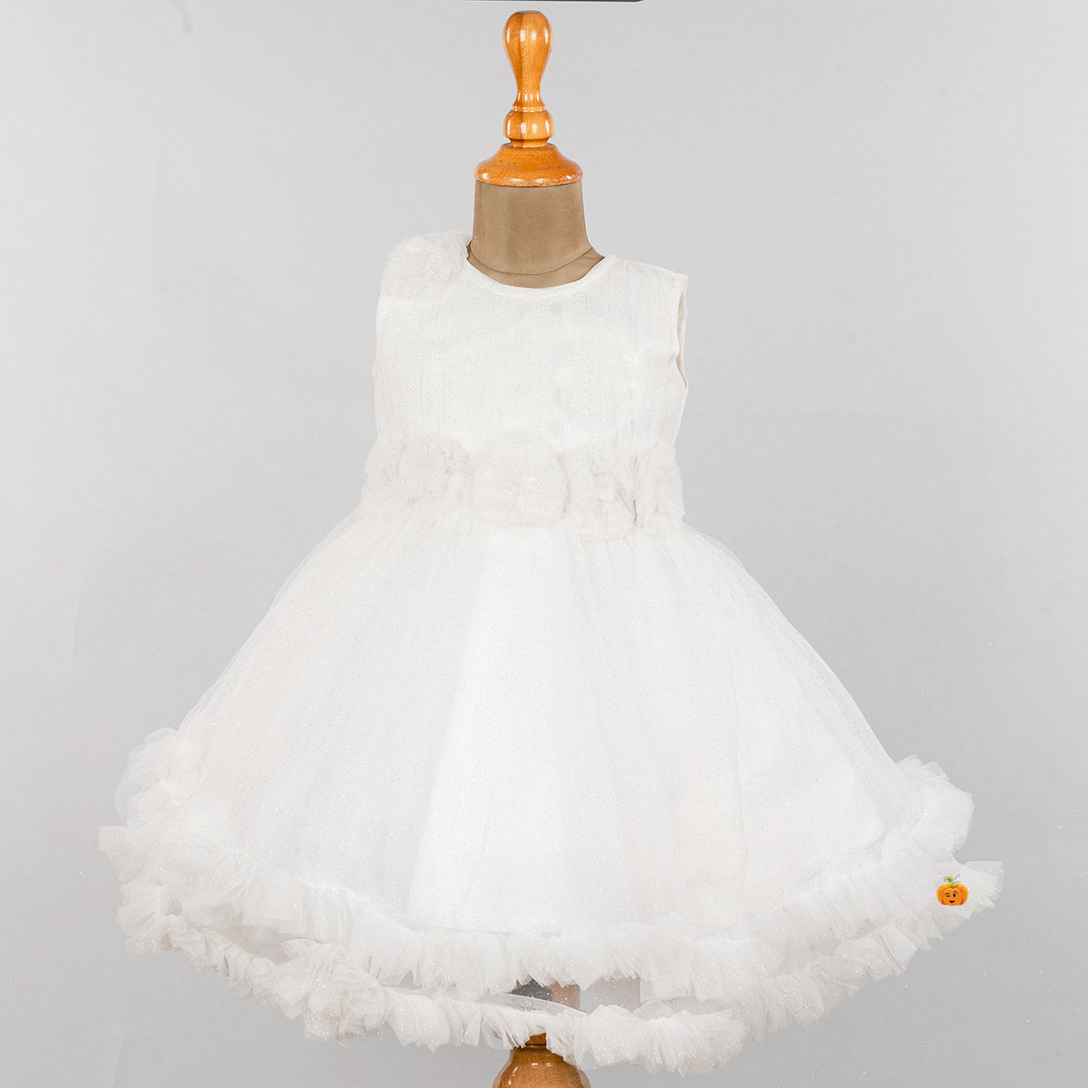 frock for girls gs171877 white 6