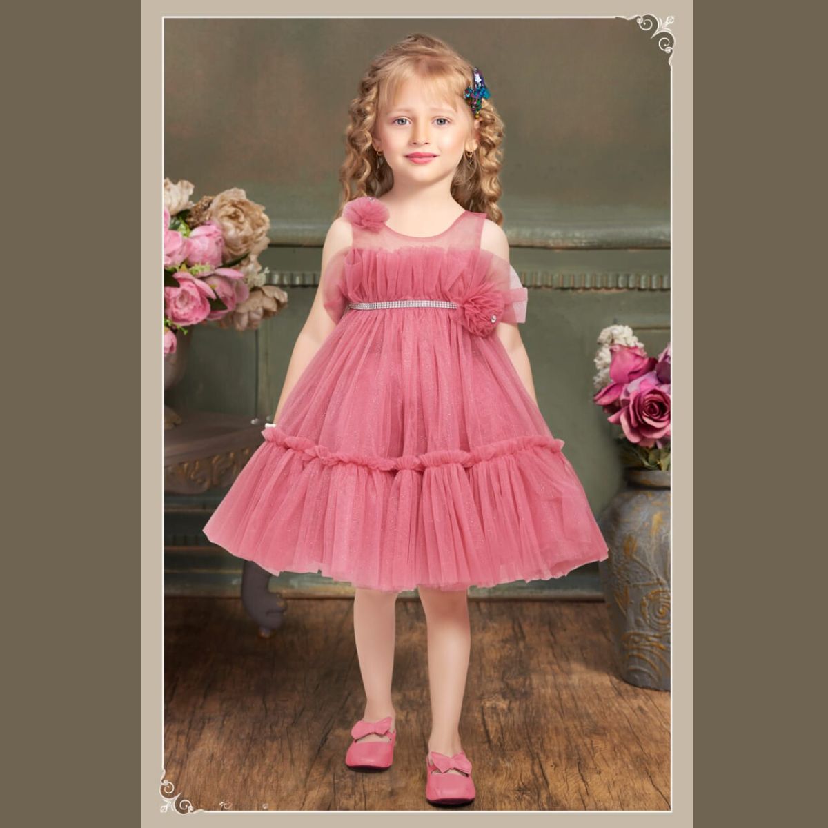 Bulkbuy Abckids Girls Cute Dresses Wholesale Elegant Neck Baby Dress  Design Kid Long Sleeve Christmas Dress for Kids Girl 7 to 8 Years price  comparison