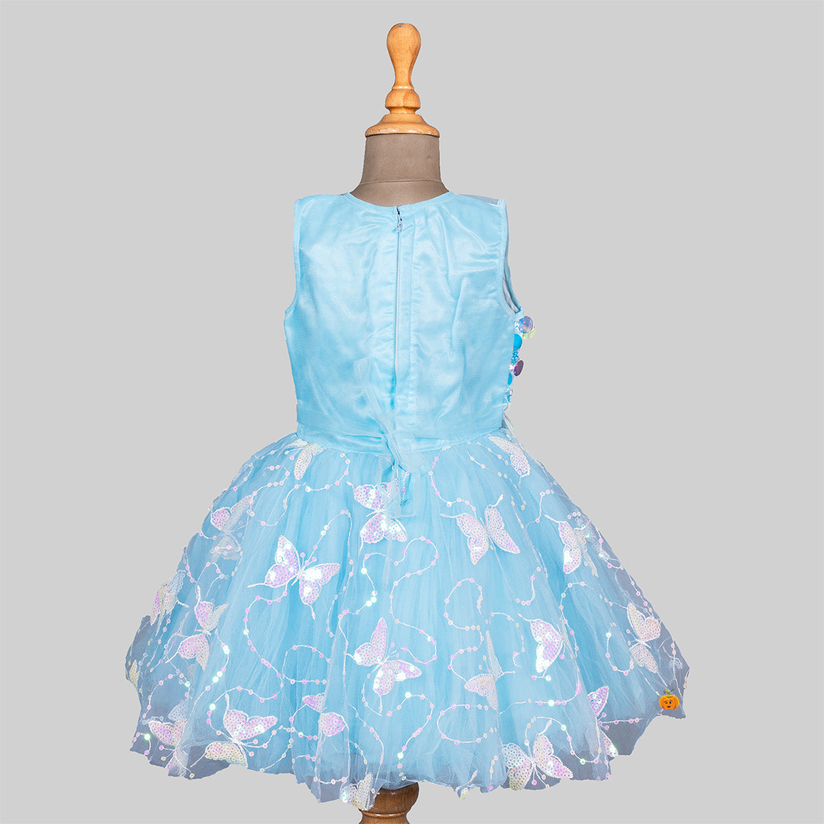 Baby Pink Color Net Butterfly Baby Frock  Childbird Kids Couture  3693470