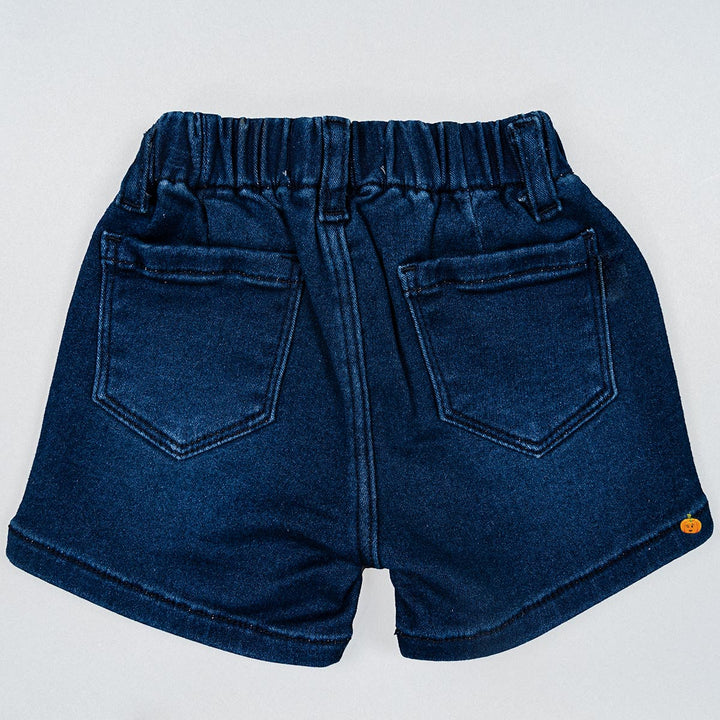 Dark Blue Girl Shorts