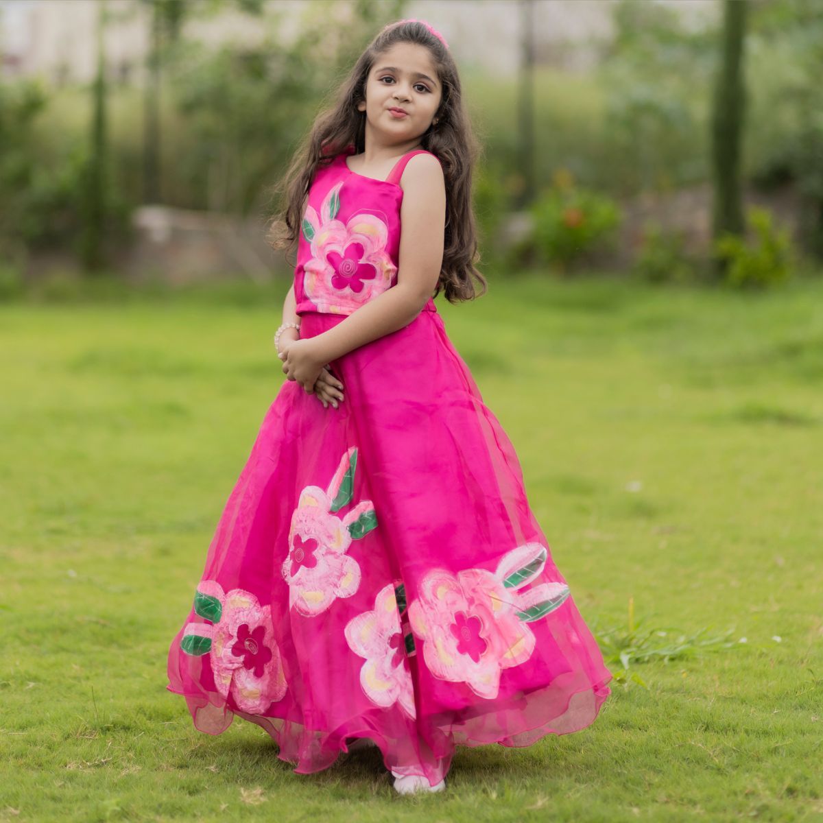 Lehenga choli small girl best sale