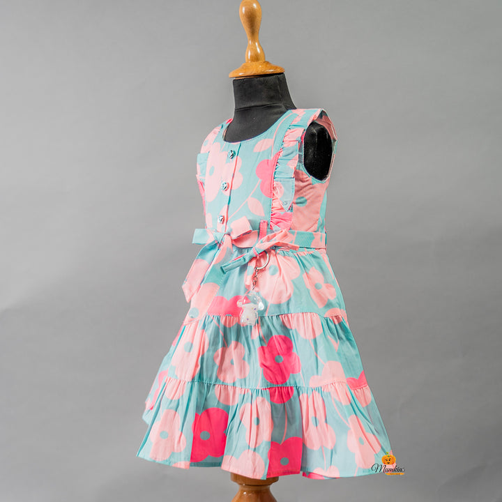 Floral Cotton Frock for Girls