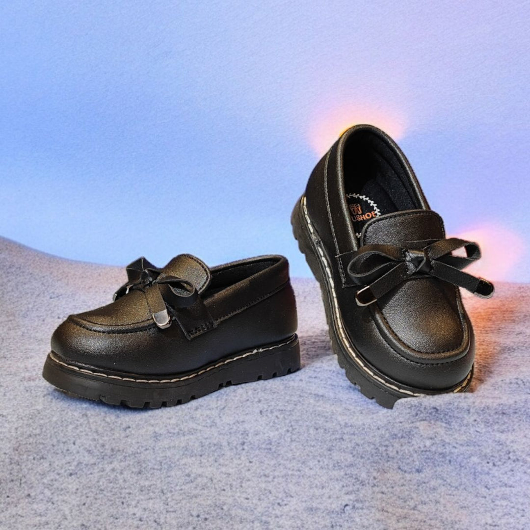 Black Boys Loafer Shoes