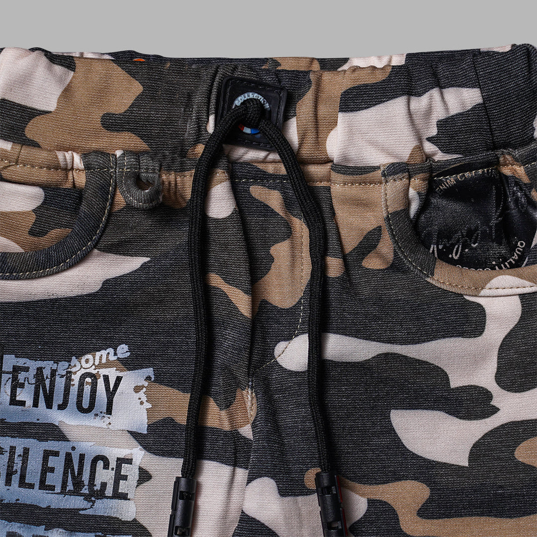 Enjoy Silence Print Pant