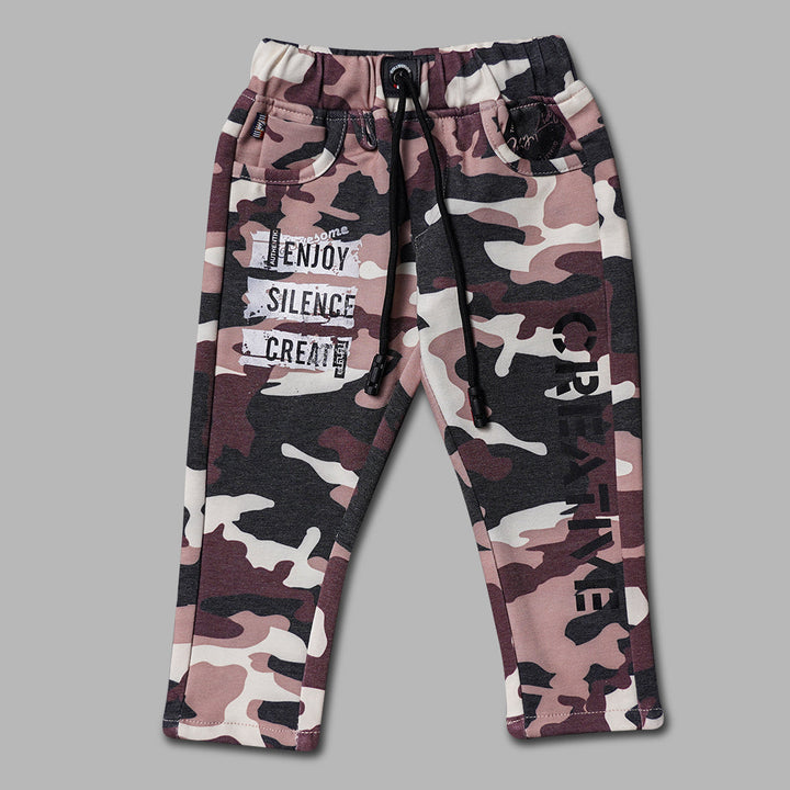 Enjoy Silence Print Pant