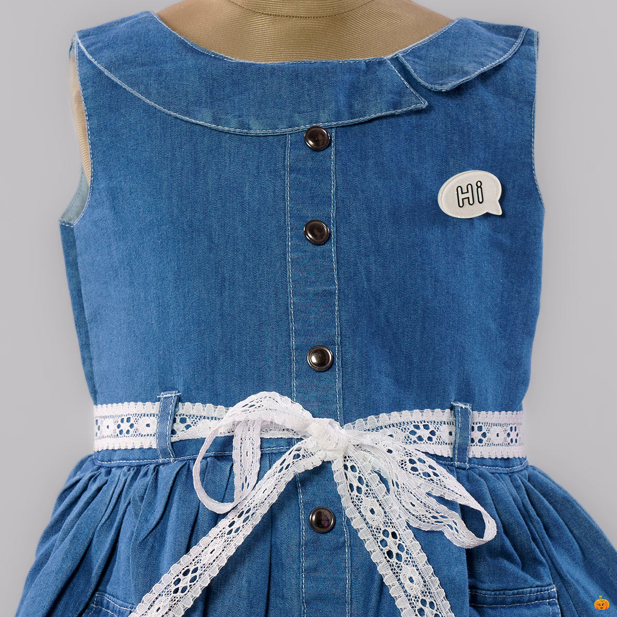 Cute Spring Toddler Outfits | Girls Strawberry Applique Denim Dress – Mia  Belle Girls