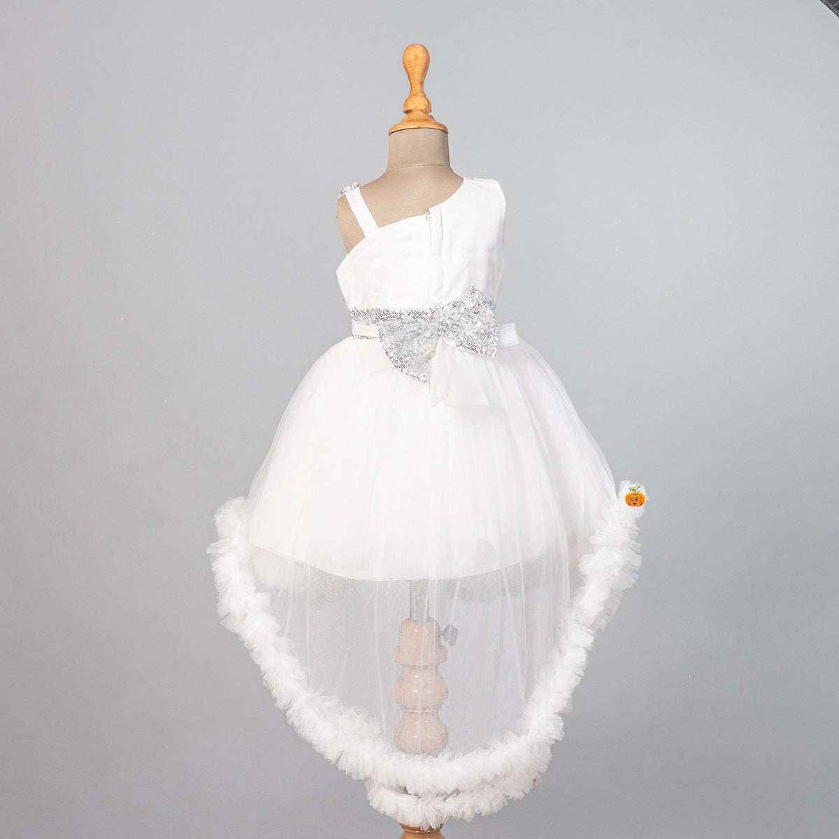 White Net Frock at Rs 350 | Kids Frock in Ahmedabad | ID: 25331914612