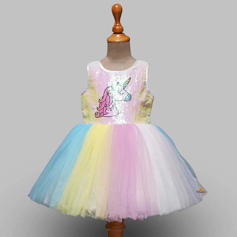 Buy Unicorn Girls And Kids Frock – Mumkins