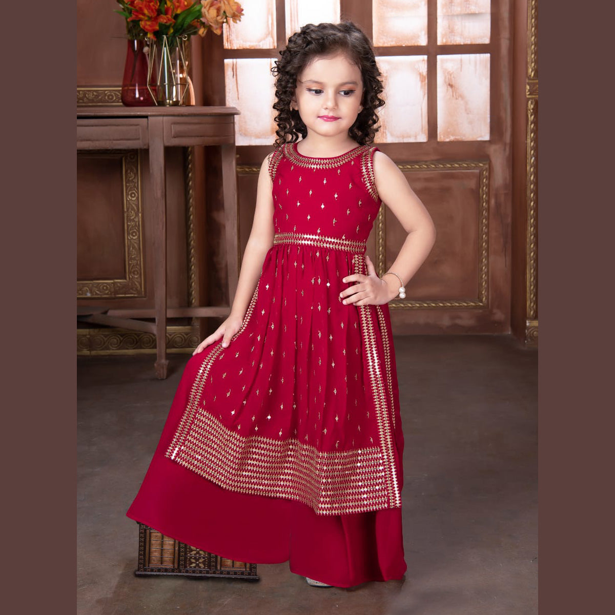 Plazzo suit 2025 for girls