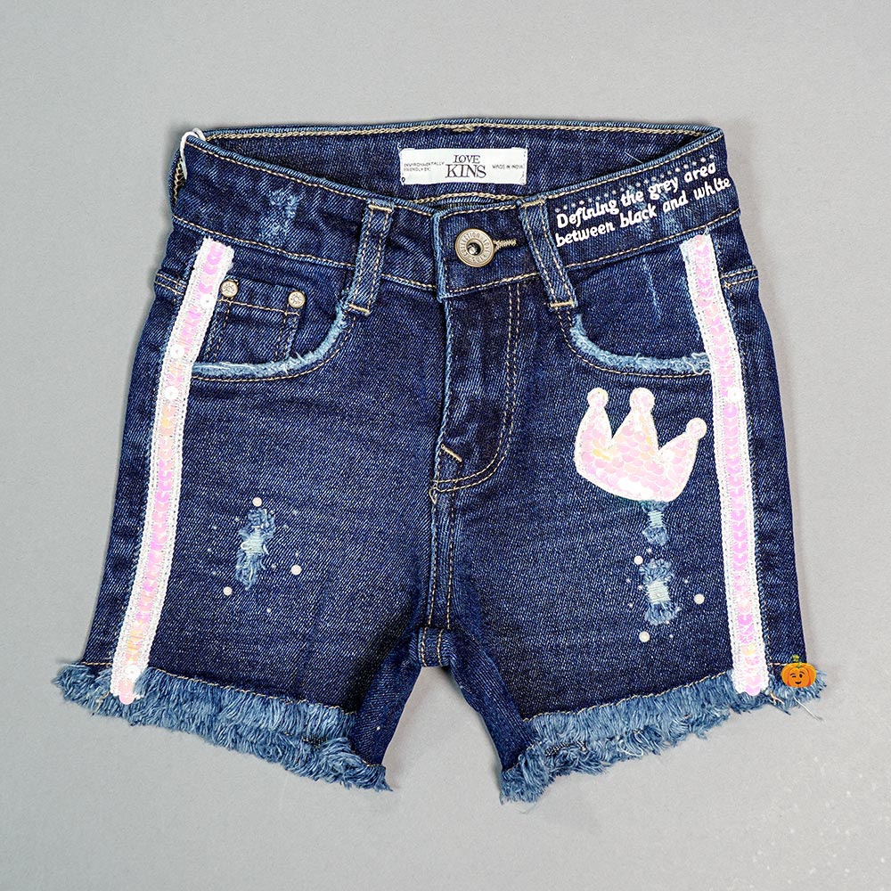 Plus Size Curled up Ladies Denim Shorts Women Plus Size Shorts Fat mm Shorts  - China Shorts and Denim Jeans price | Made-in-China.com