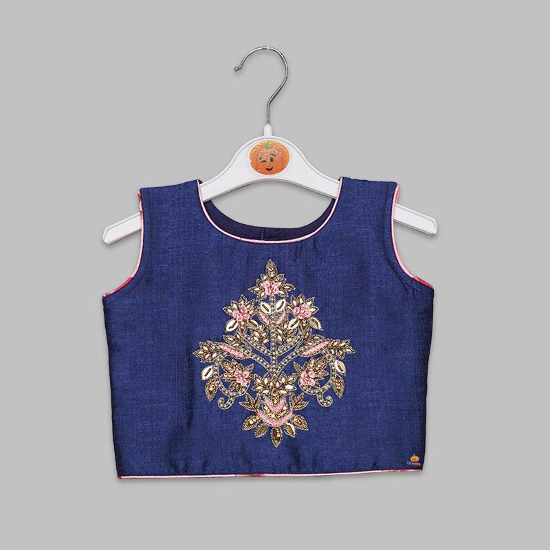 Buy INTEGRITY LEHENGA CHOLI FOR girls 2-5 YEARS | Kids Lehenga Bridal Wear  | full stich blouse | Semi Stitched Lehanga Cholis | Taffeta Satin Silk |  (2-3 Years, Black) at Amazon.in