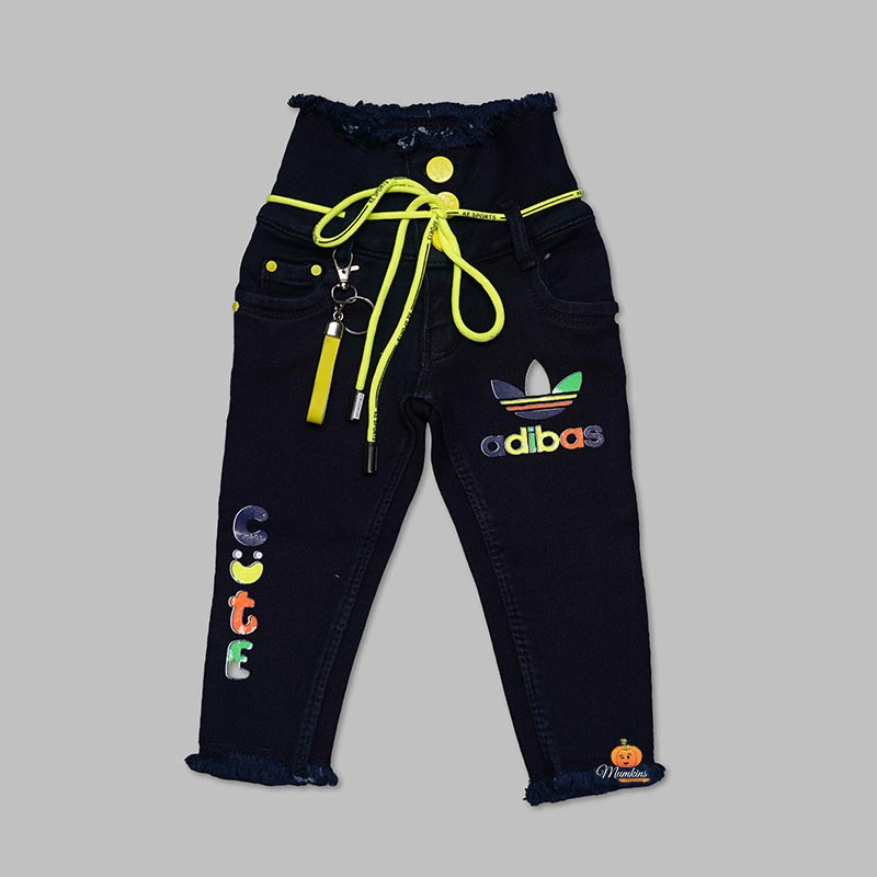EXPORT COTTON Double Net Childrens Pant for boys and girls Kids Track Pants  Hosiery Modern Lower