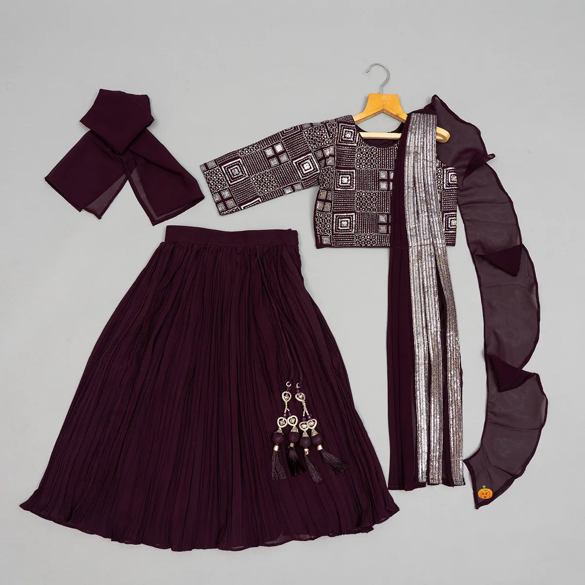 Lehenga Choli Designs for Kid Girls: All Party Wear Designs - YouTube