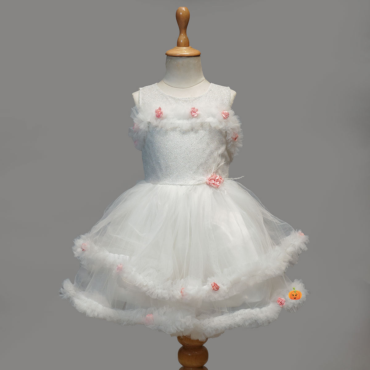 Buy White Dresses & Frocks for Infants by TITRIT Online | Ajio.com